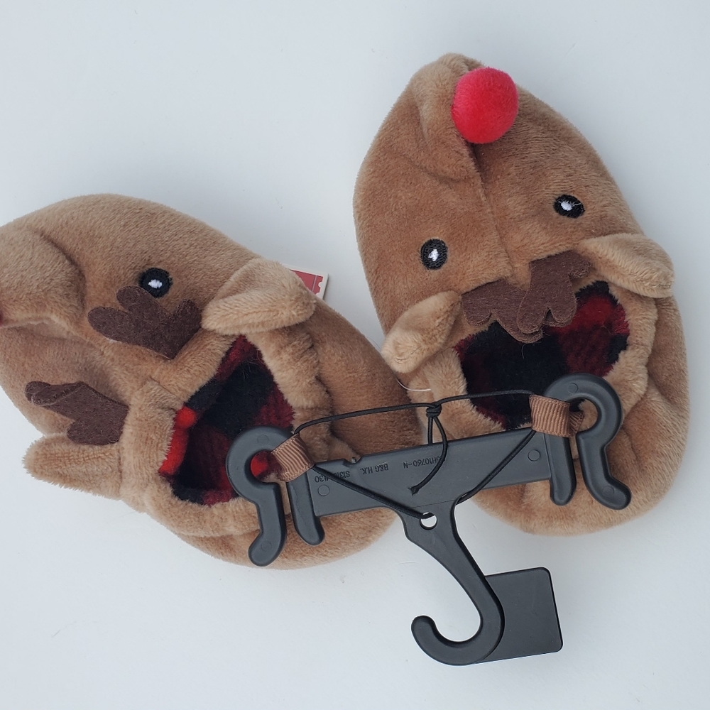 Holidays Times Reindeer Baby slippers